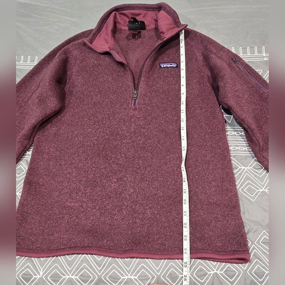 Patagonia Womens Better Sweater Quarter Zip Fleece Size Medium - Picture 7 of 8